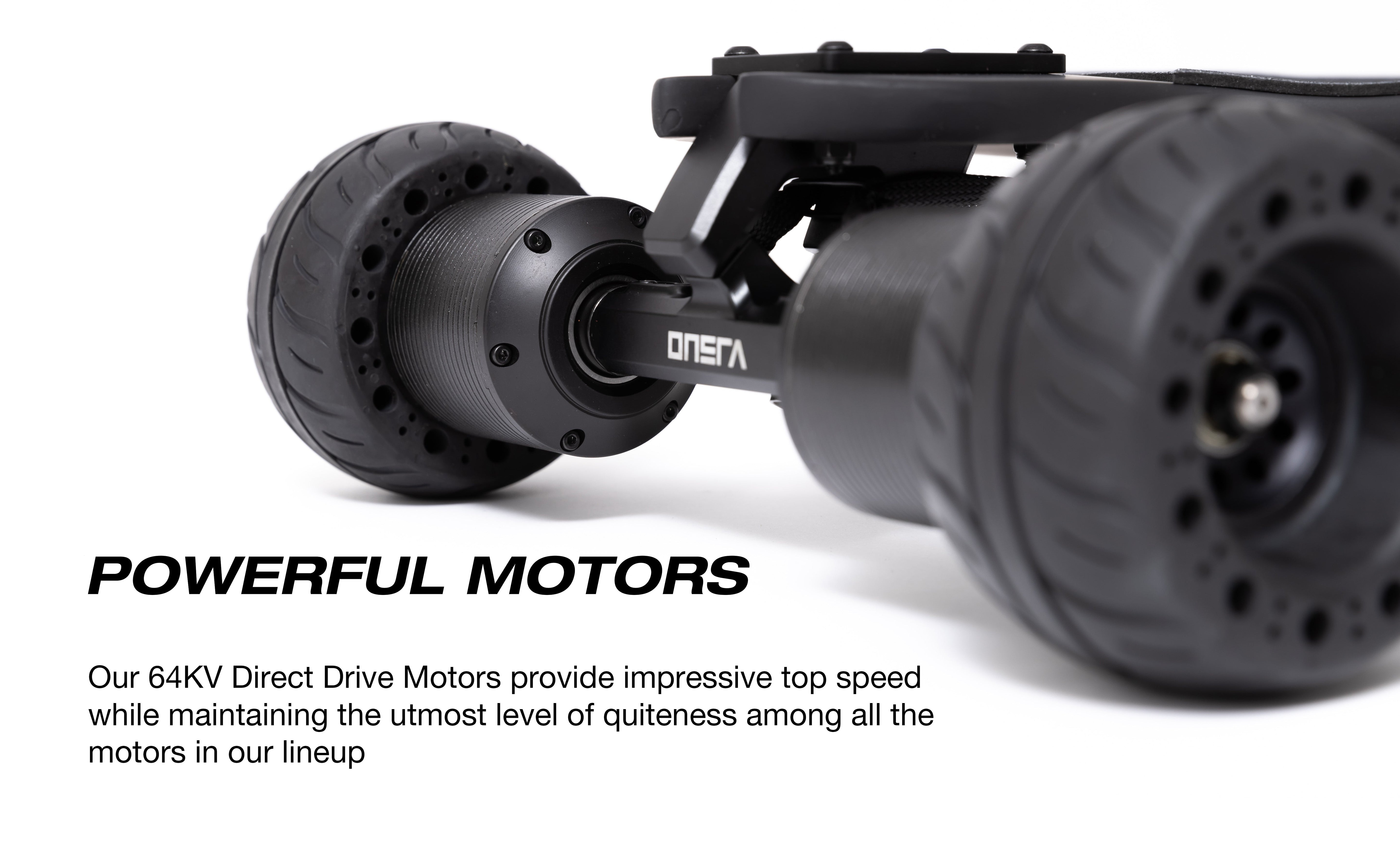 ONSRA direct drive vs belt drive electric skateboard comparison – torque, range, and sound test in real-world conditions