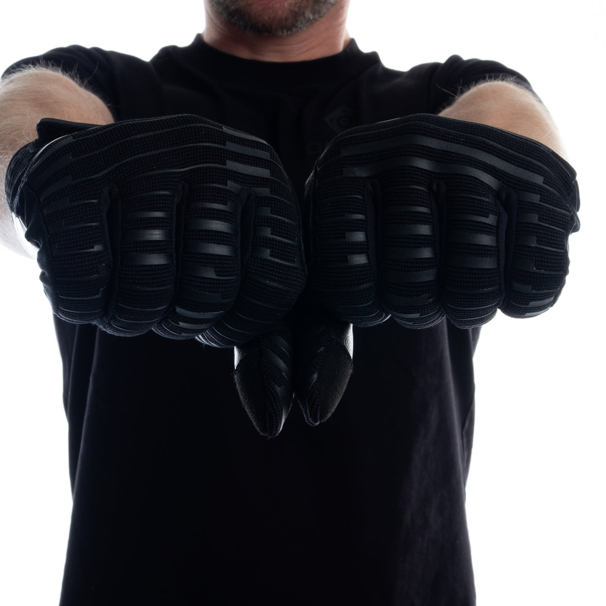 Close-up of genuine leather palm on ONSRA electric skateboard and e-bike gloves for maximum grip