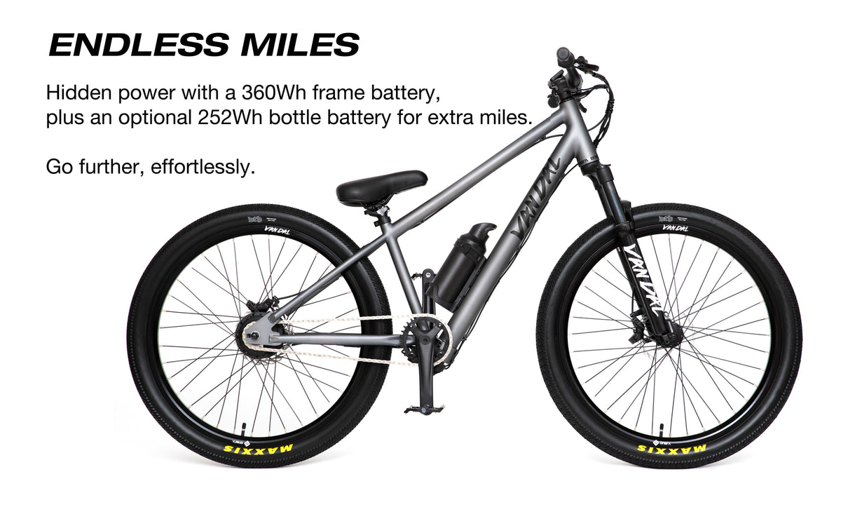 ONSRA VANDAL electric bike battery – "Endless miles"
