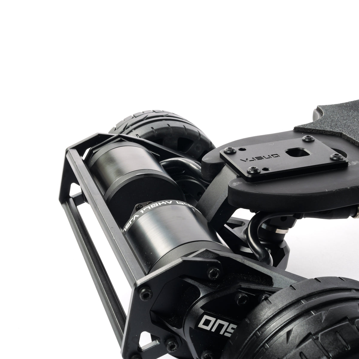 ONSRA BLACK CARVE 4 gear drive and motor close-up