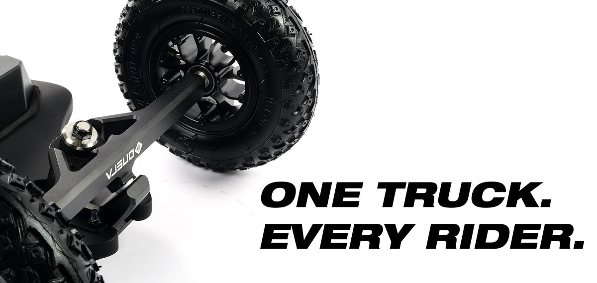 ONSRA BLACK CARVE 4 AT trucks and hubs – "One truck. Every rider."